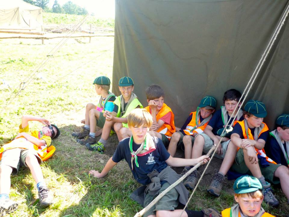 Sint-Martinus den XIIde - Kamp Curfoz Welpen Kiewit 2013